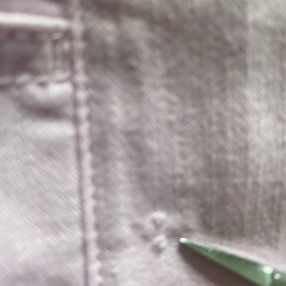 J. Crew Women’s 9”Billie Demi Boot Crop Denim Pants in Light Pink Size 28/6 - Picture 15 of 16